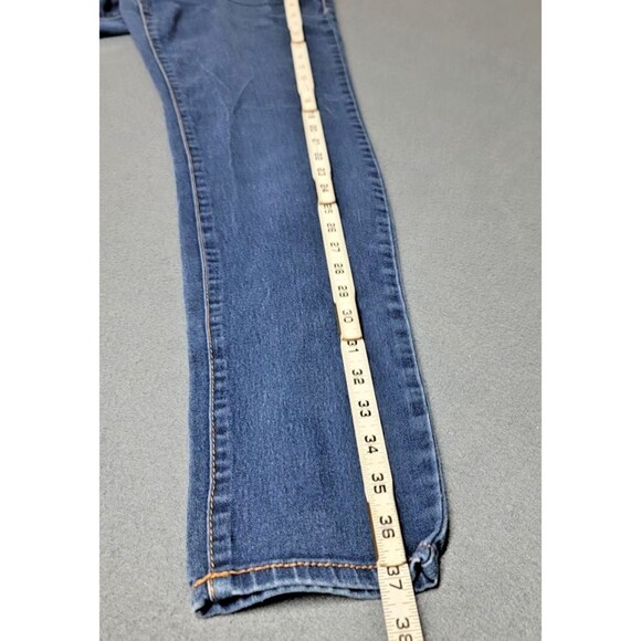 No Boundaries Jeans Womens Size 11 Blue Skinny Ankle Low Rise Med Wash Denim - Picture 7 of 10